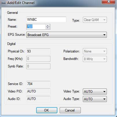 edit channels